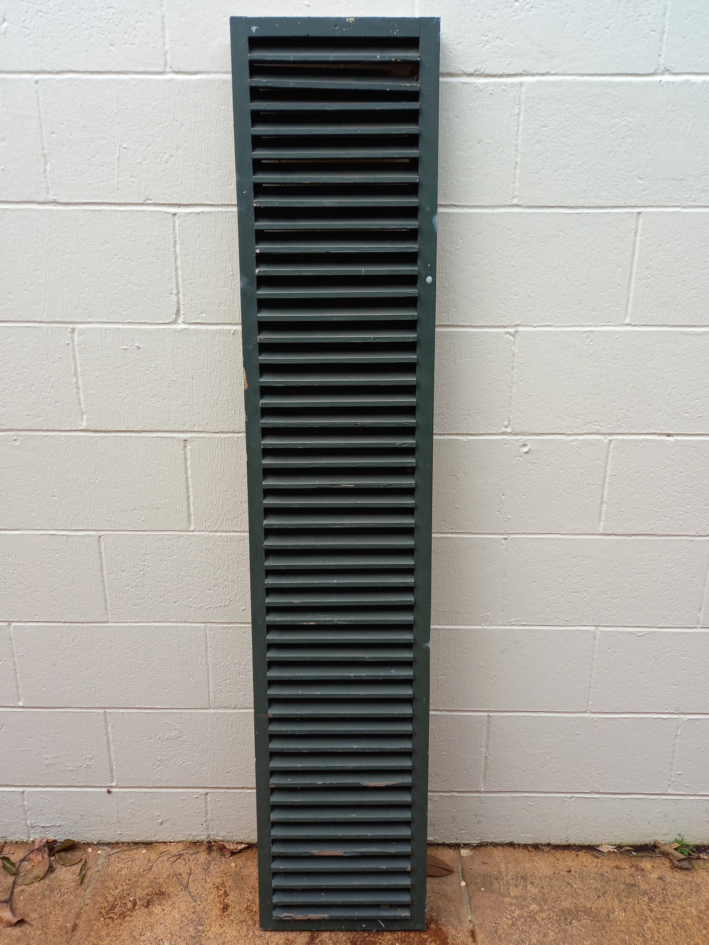 Single Green Shutter