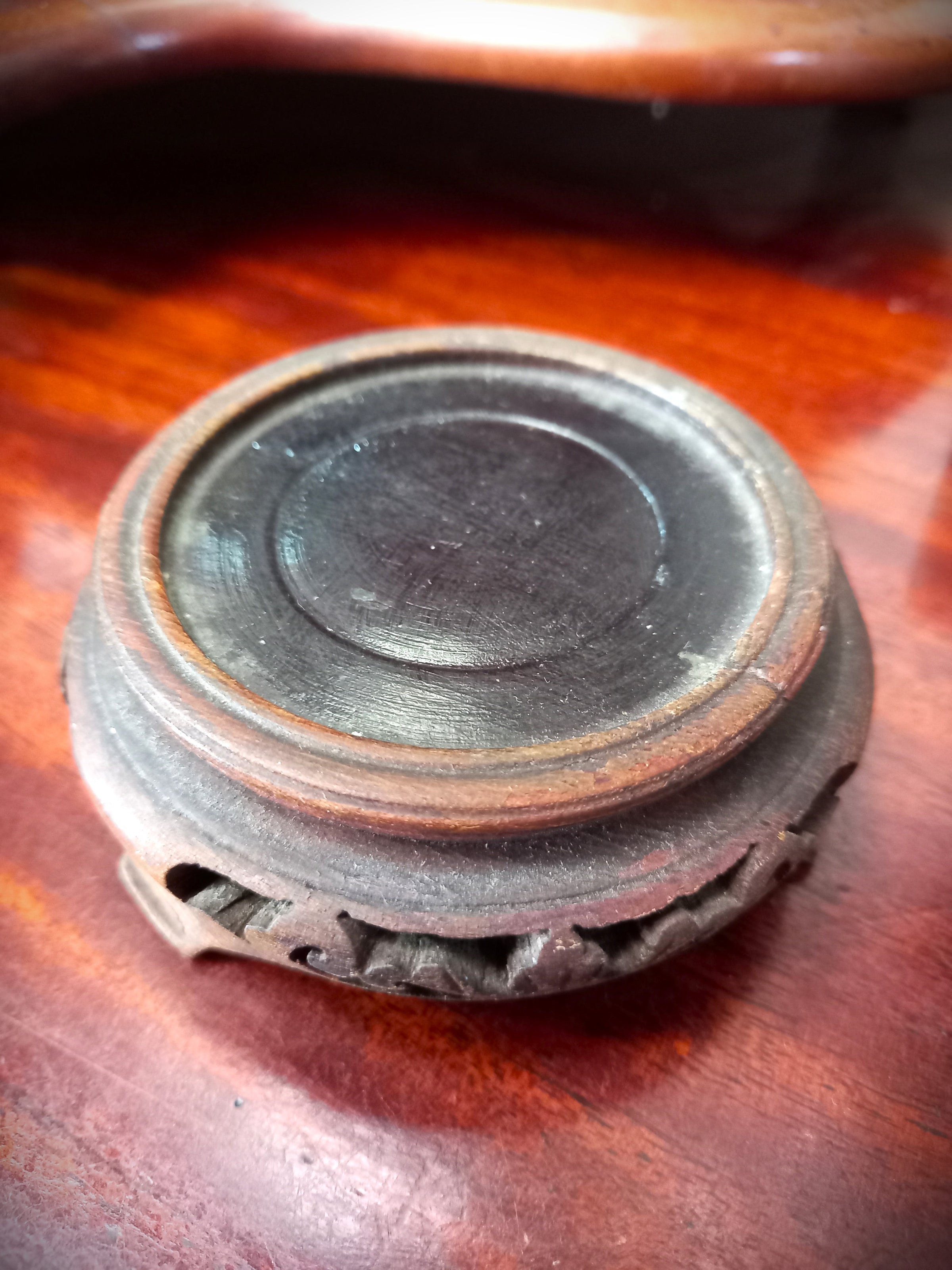 Cloisonne Vase on Stand
