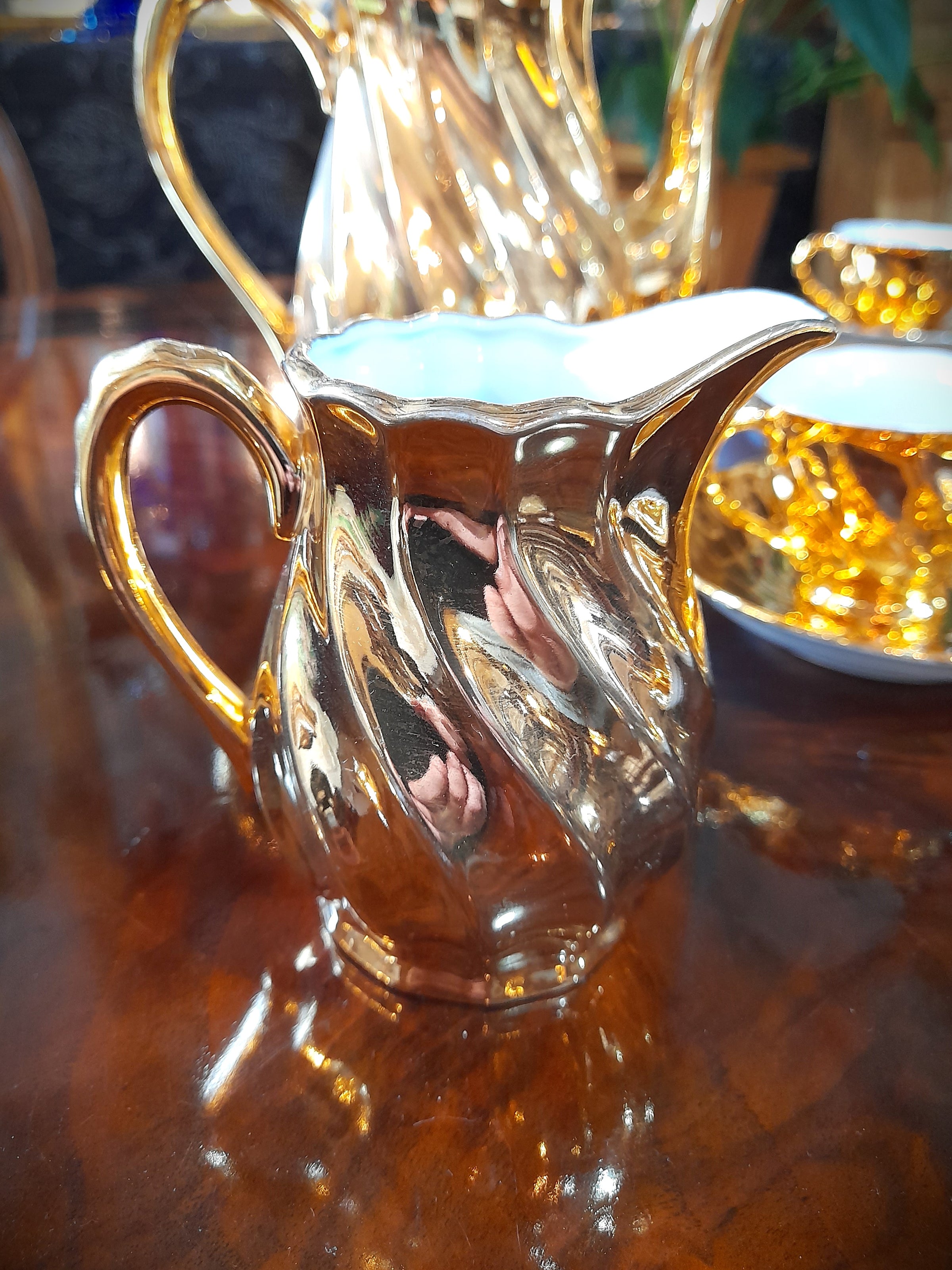 Gold Coffee Set