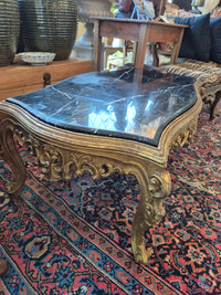 Ornate Marble Topped Coffee Table