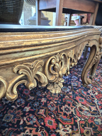 Ornate Marble Topped Coffee Table