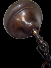 Electrified Hanging Kerosen Lamp