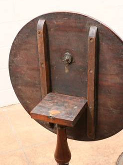 Inlaid Tilt Top Table