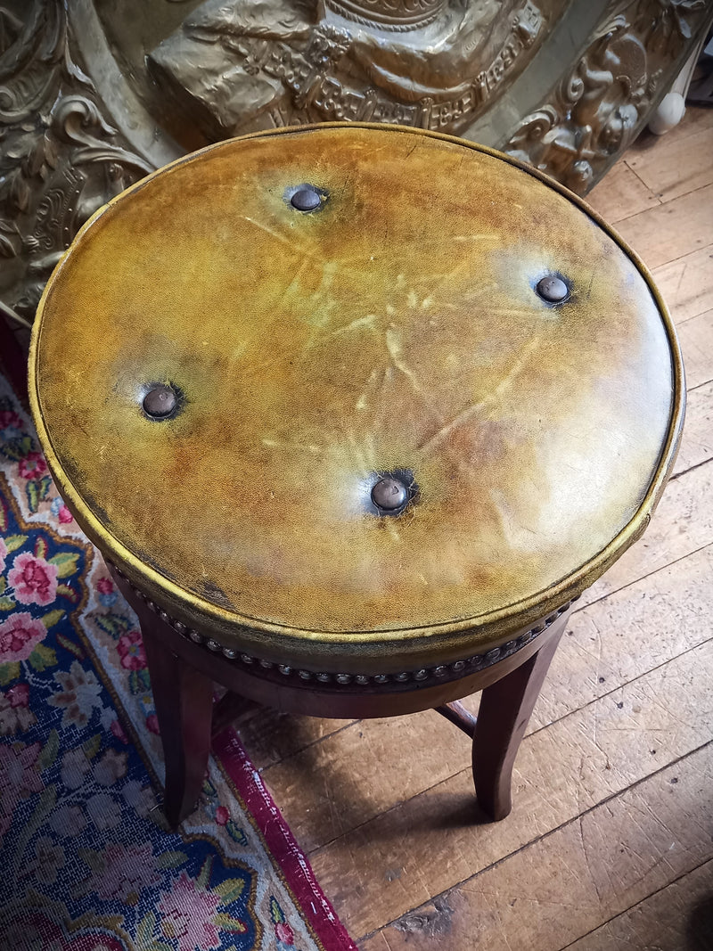 Georgian Swivel Piano Stool