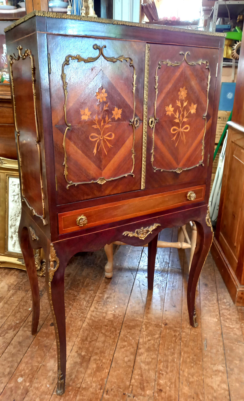 Vintage French Salon Cabinet