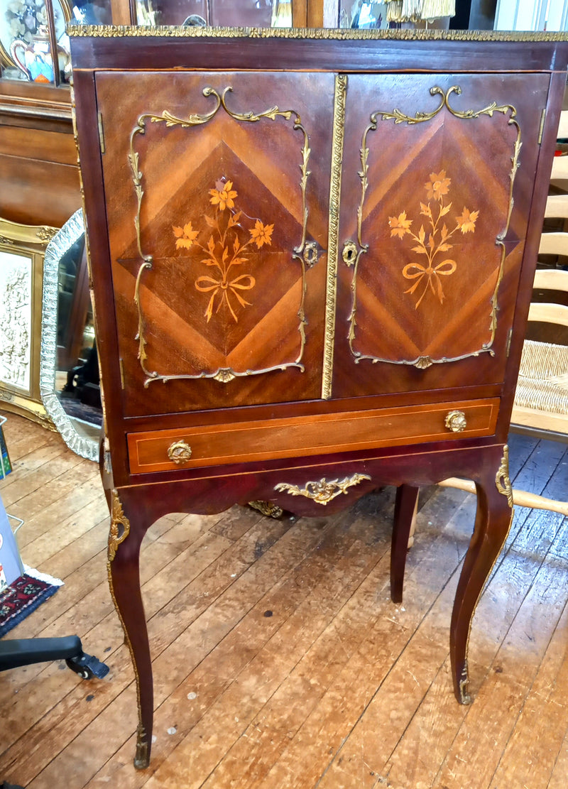 Vintage French Salon Cabinet