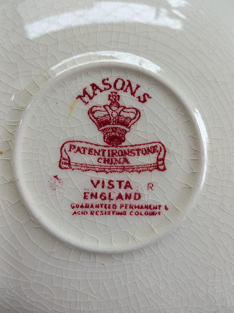 Masons Ironstone Dinner Set - Vista Pattern