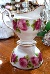 Old English Roses Milk Jug & Sugar Bowl