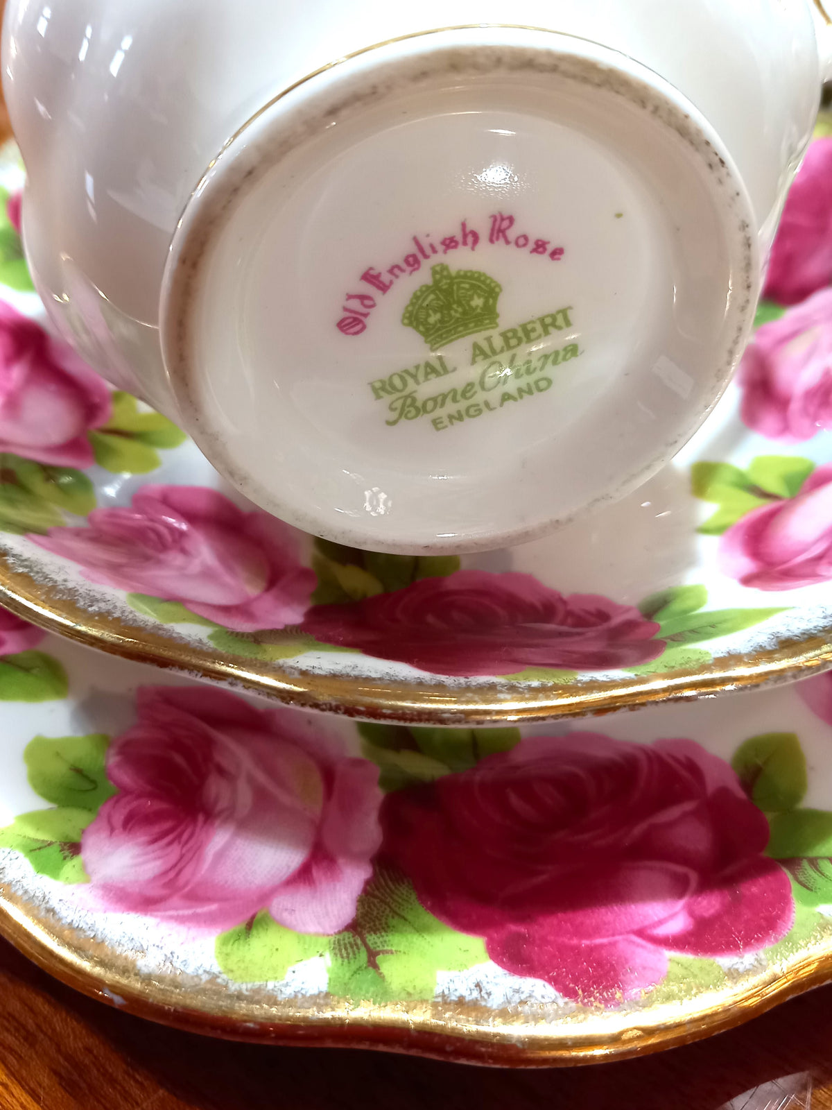 Old English Roses Trio