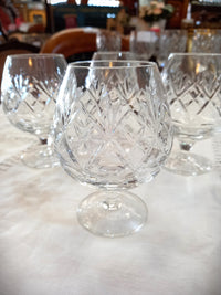Webb Corbett Crystal Brandy Ballooons