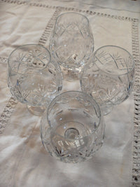 Webb Corbett Crystal Brandy Ballooons