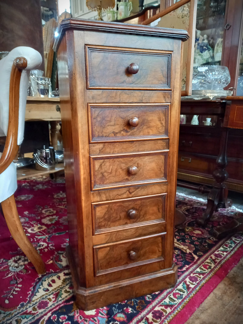 Walnut Bedside Cabinet