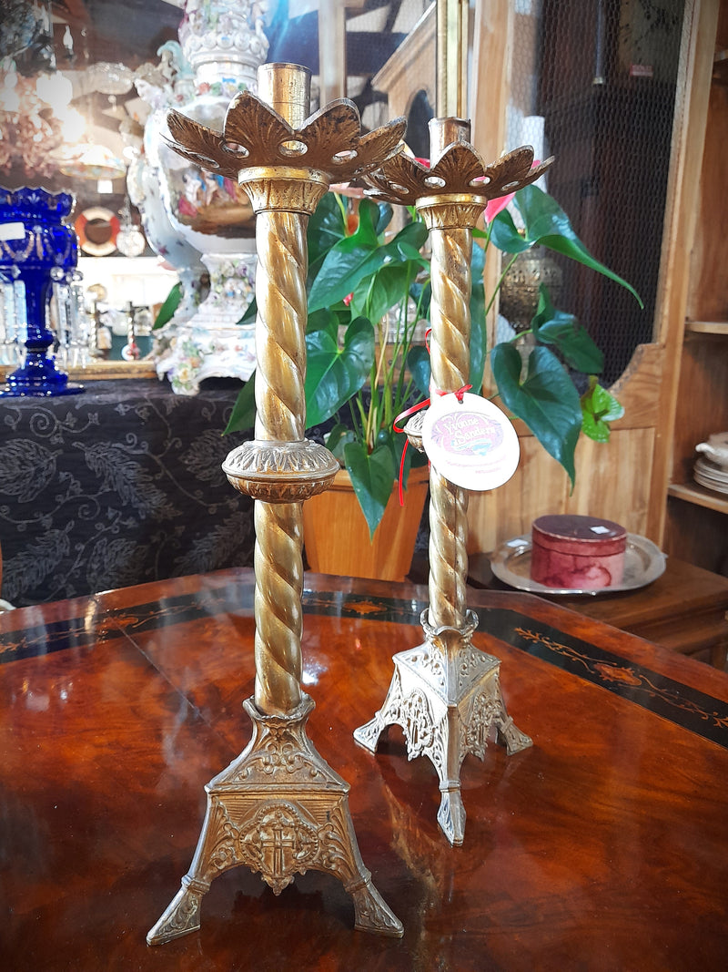 ecclesiastical brass Candlesticks