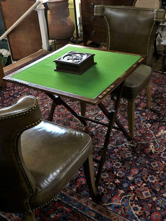 Mahogany Campaign Games Table