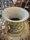 Large Capodimonte-Style Urn top rim