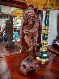 Chinese Carved Lamp Base