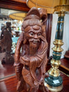 Chinese Carved Lamp Base