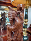 Chinese Carved Lamp Base