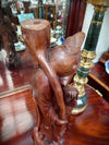 Chinese Carved Lamp Base