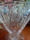 Fan Shapped Stuart Crystal Vase
