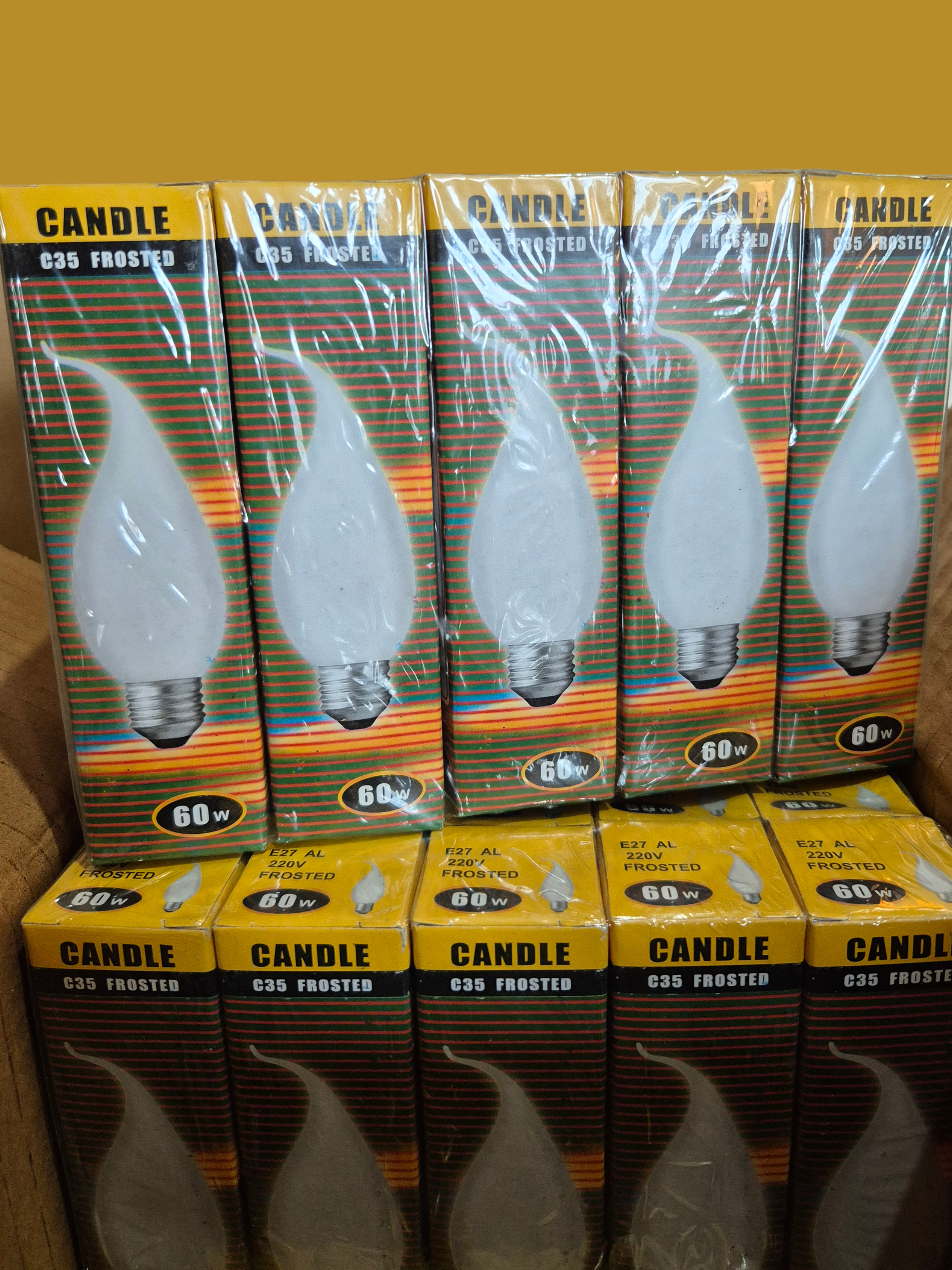 photo shows packets of edison light bulbs