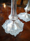 Pair of Tall EPNS Candlesticks