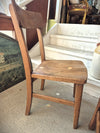 English School Chair side view. circa 1910