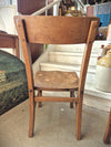 English School Chair back view. circa 1910