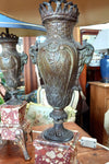 Pair French Marble Base Table Lamps