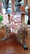Pair French Marble Base Table Lamps
