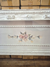 Painted french bed