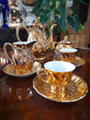 Gold Coffee Set