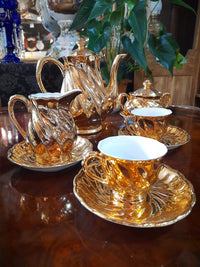 Gold Coffee Set