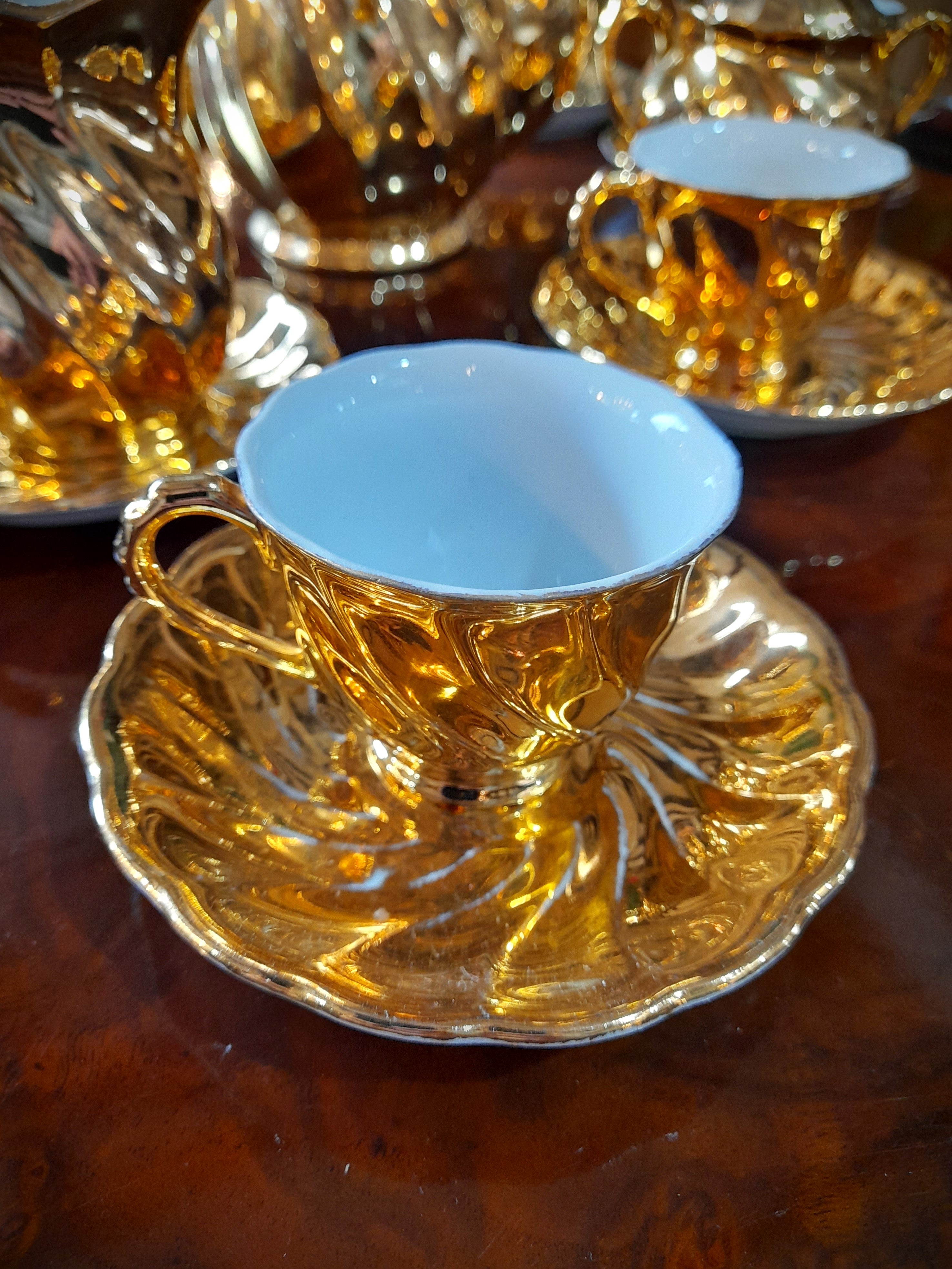 Gold Coffee Set – Yvonne Sanders Antiques Limited