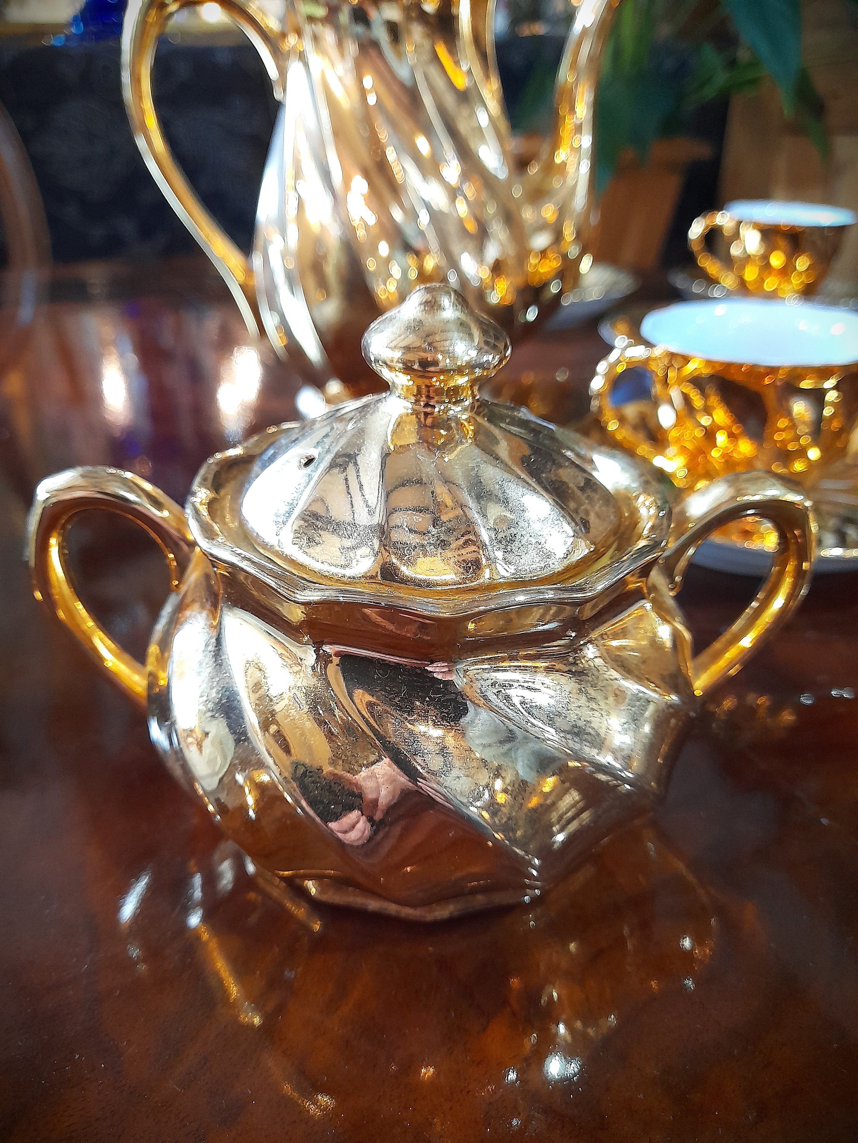 Gold Coffee Set – Yvonne Sanders Antiques Limited