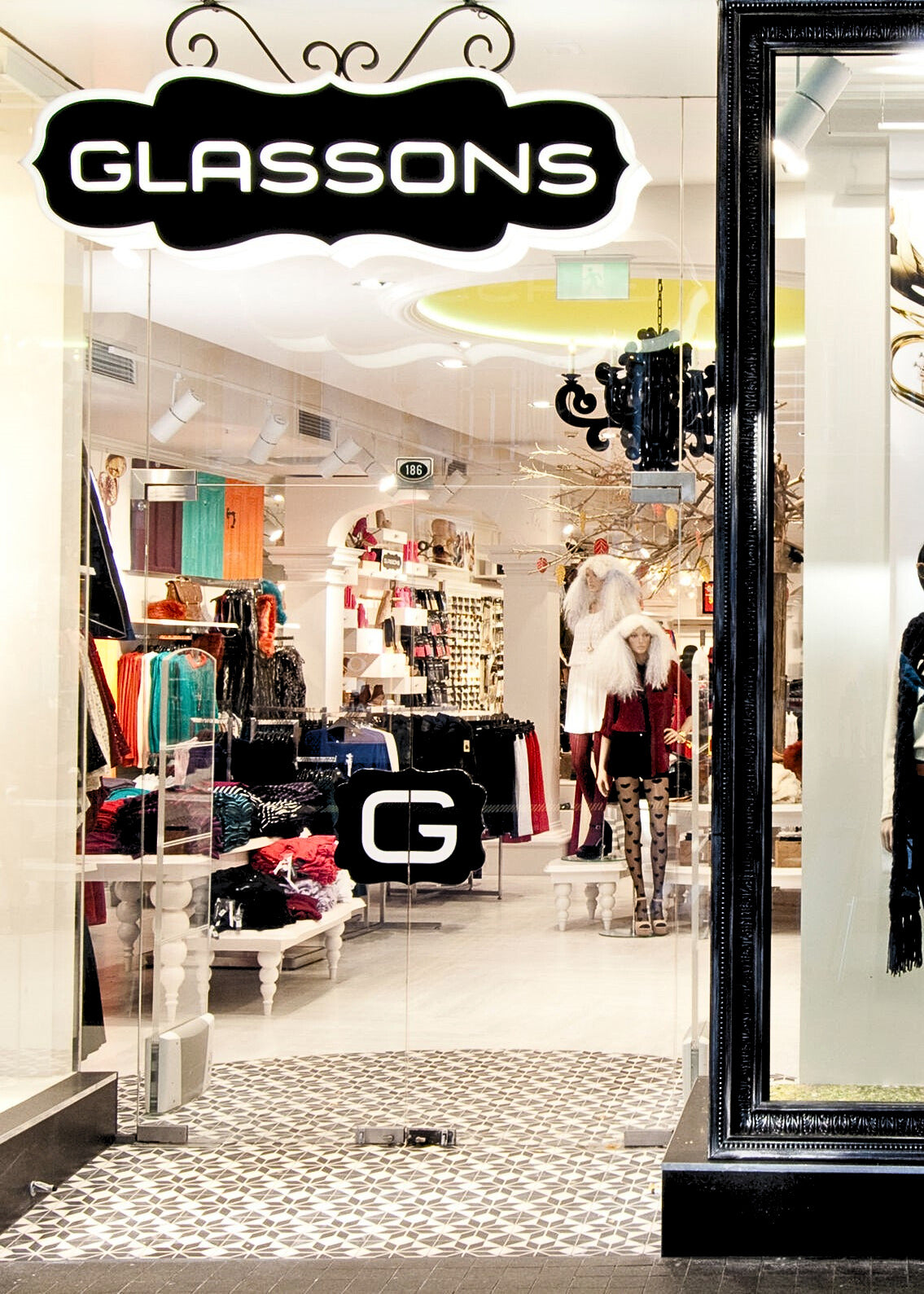 Glassons Queen Street Antique tile storefront