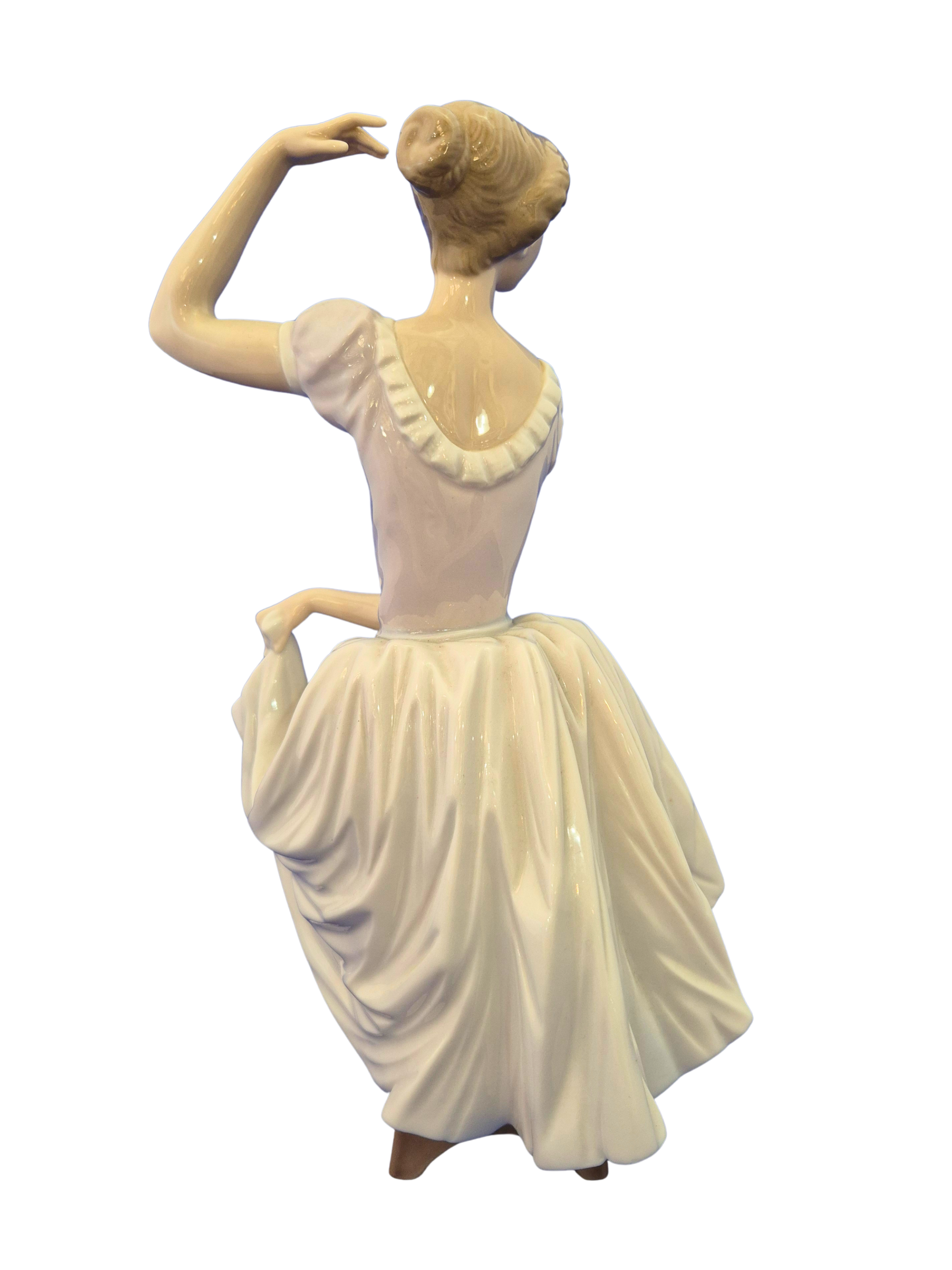 Lladró seated ballerina