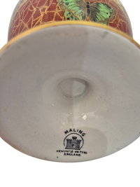 Vintage Lidded Maling Lustre Dish