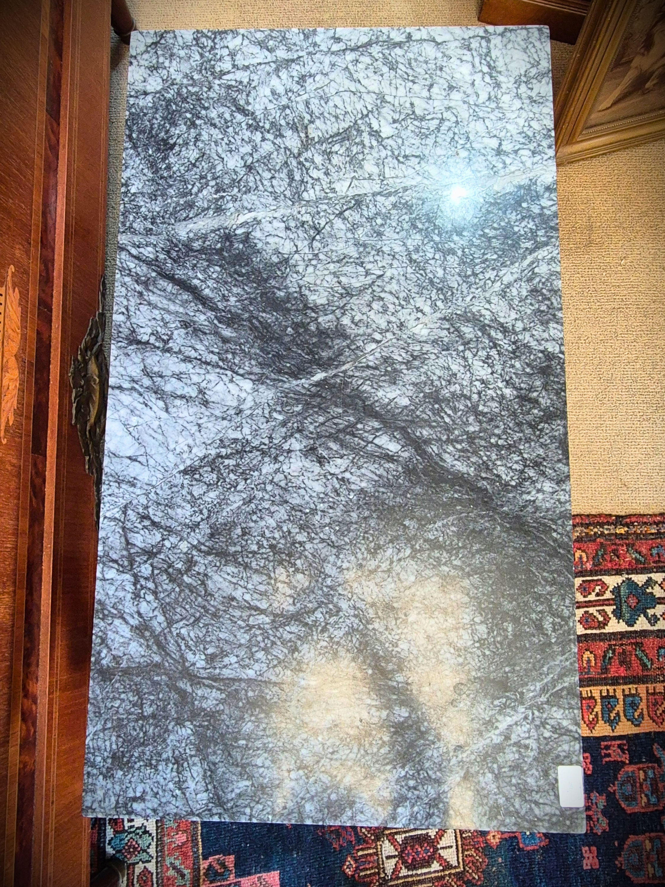 Marble Top Coffee Table showing the top only