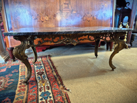 Marble Top Coffee Table, image shows the base from the front view