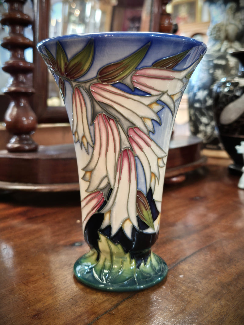 Moorcroft Pottery Trumpet Vase