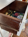 Painted Floral Chest of Drawers