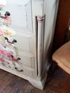 Painted Floral Chest of Drawers