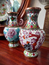 Pair of Cloisonne Vases