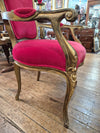 Red Velvet Red Chair