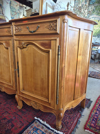 Vintage European Beech Reproduction Sideboard