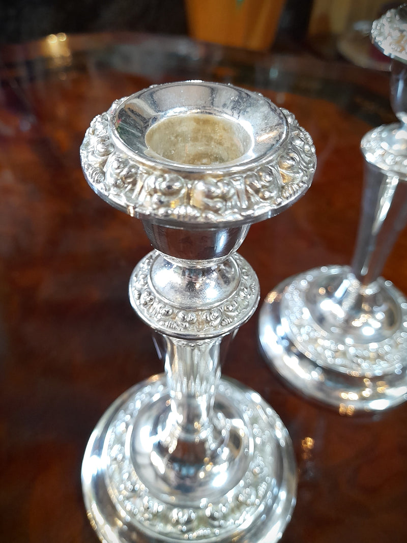 Pair of EPNS Candlesticks