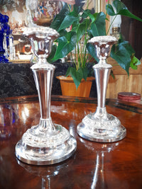 Pair of EPNS Candlesticks