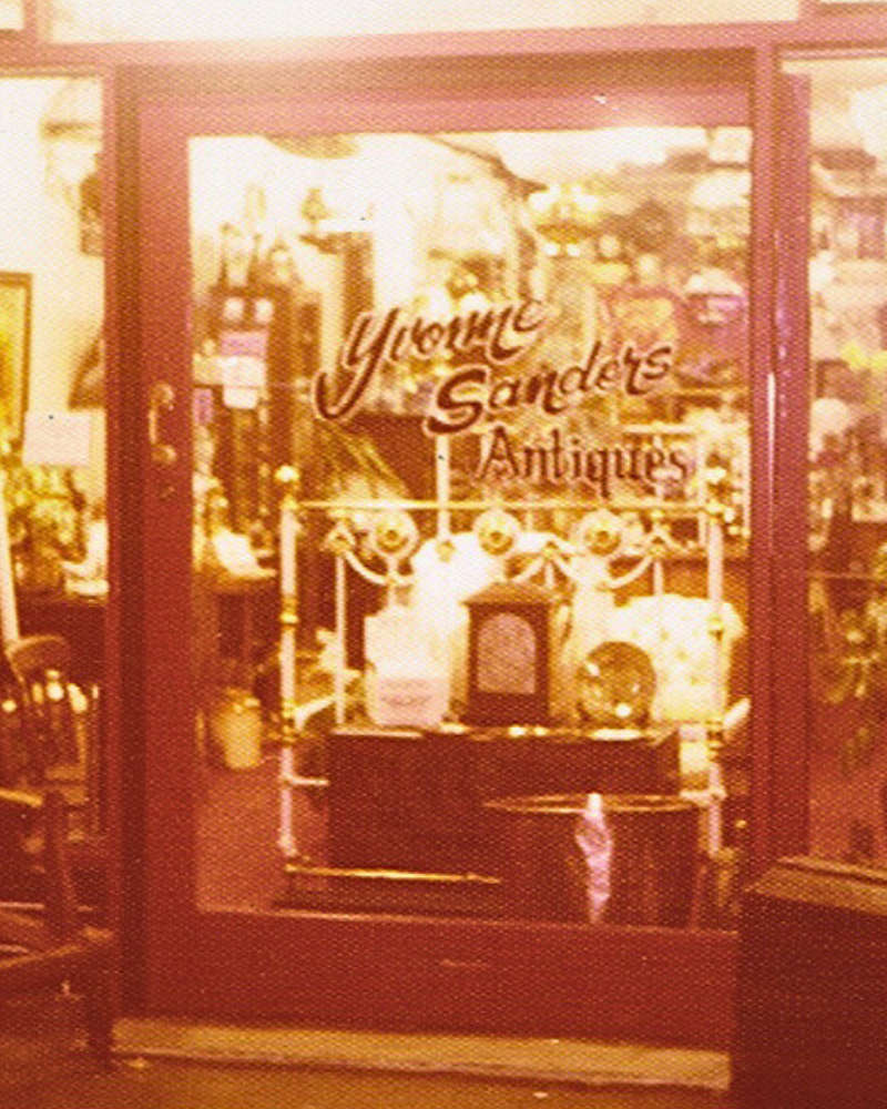 Yvonne Sanders Antiques Vintage Shop Front