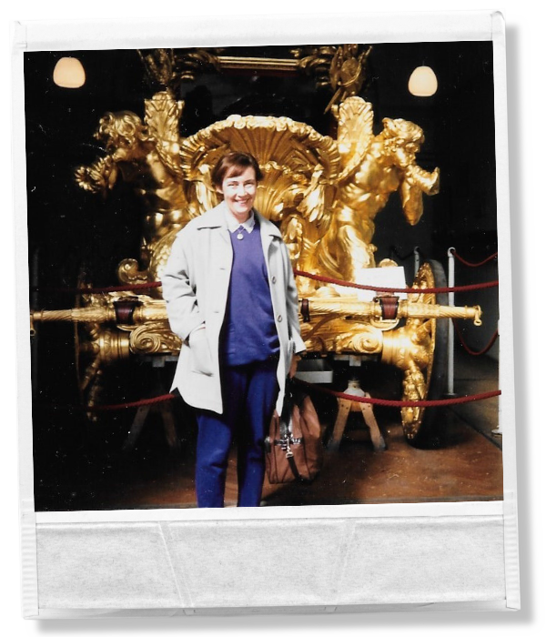 Yvonne Sanders on her travels